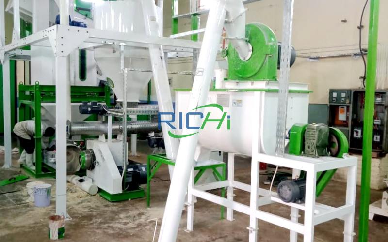 Chicken Feed Pellet Line in Costa Rica