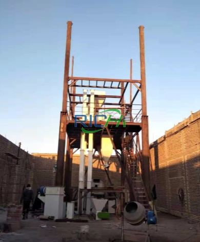 5 T/H Poultry Feed Production Line in Indonesia