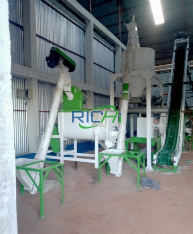 2 T/H Poultry Feed Production Line in Nigeria