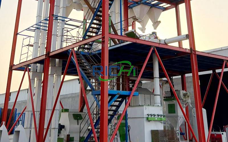 livestock feed pellet production line in Iraq