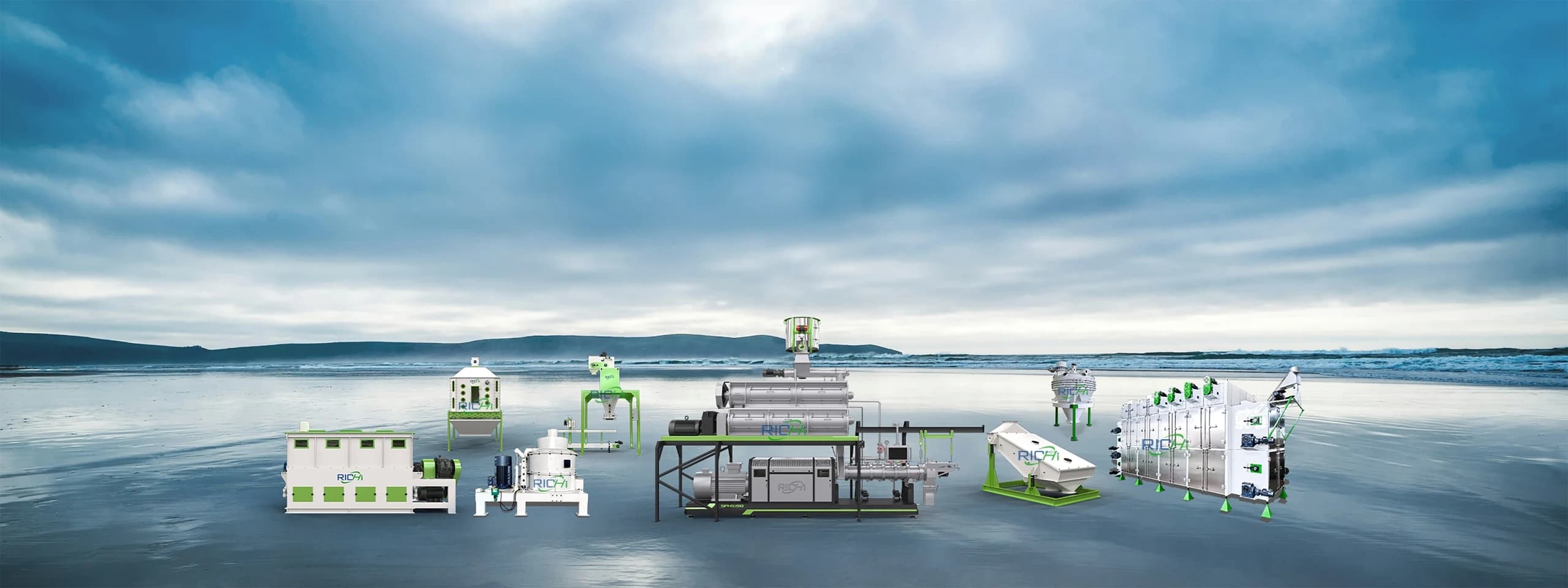 Aqua Feed Pellet Equipment Banner