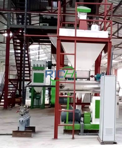 8 T/H Poultry Feed Production Line in Brazil