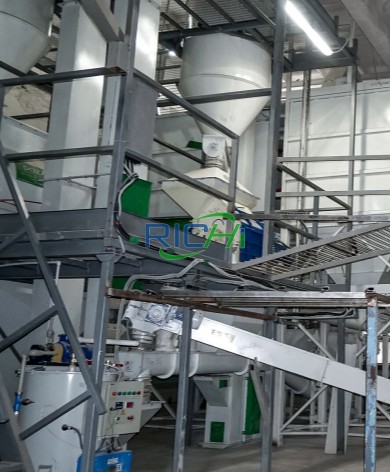 Rabbit Farming Feed Production Center in France