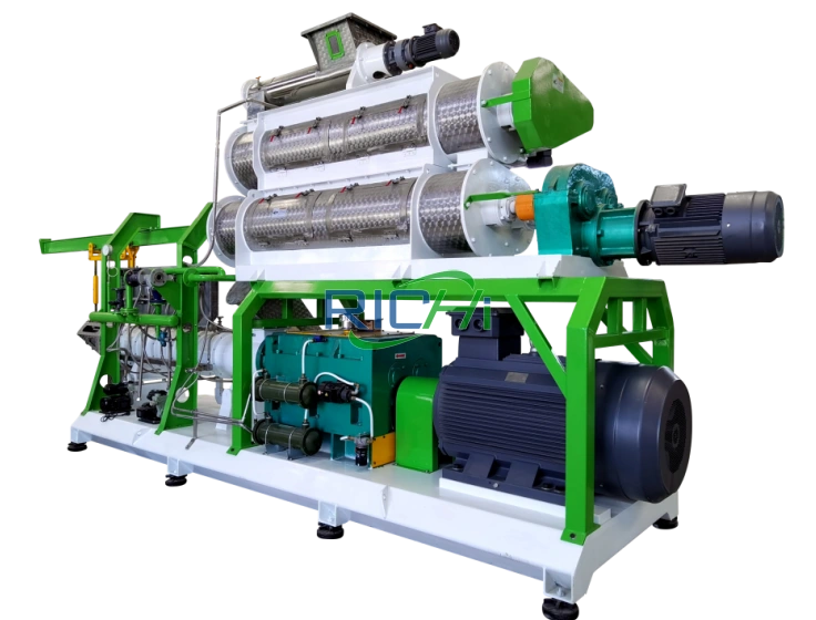 Twin Screw Fish Feed Extruder Machine