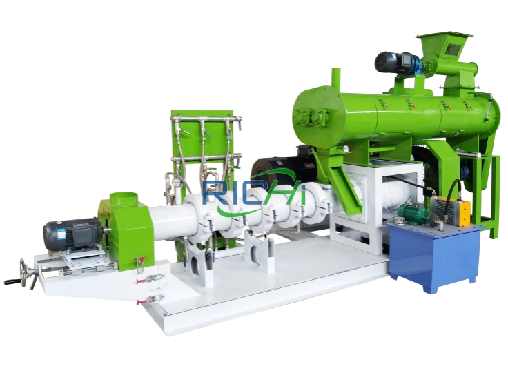 Wet Type Single Screw Fish Feed Extruder