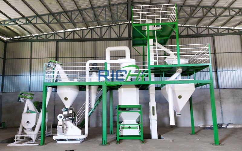 1 Ton/Hour animal feed pellet machine for sale Australia