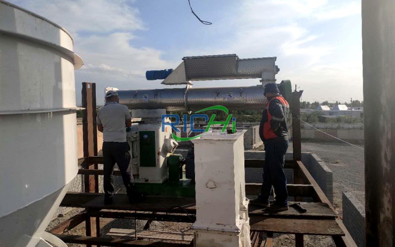 5T/H Chicken Feed Pellet Machine for Sale Germany