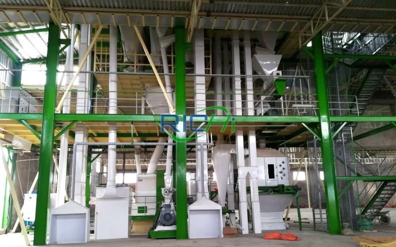 10T/H Chicken Feed Pellet Machine for Sale Thailand